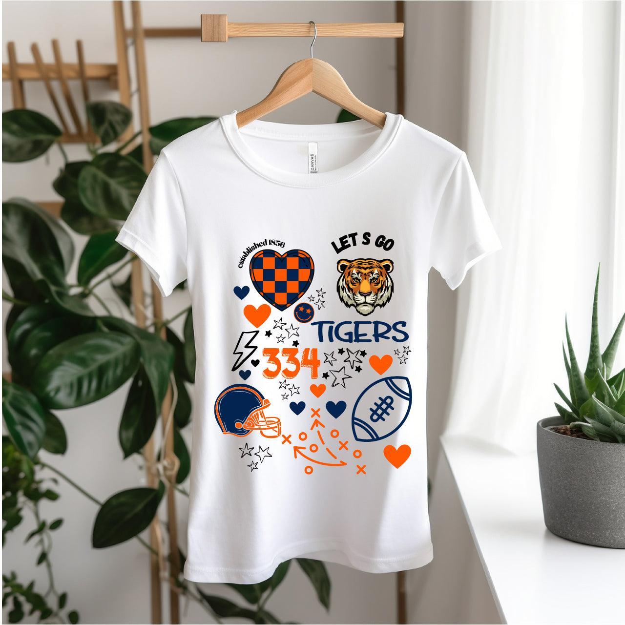 Go Tigers DTF Transfer Nashville Design House