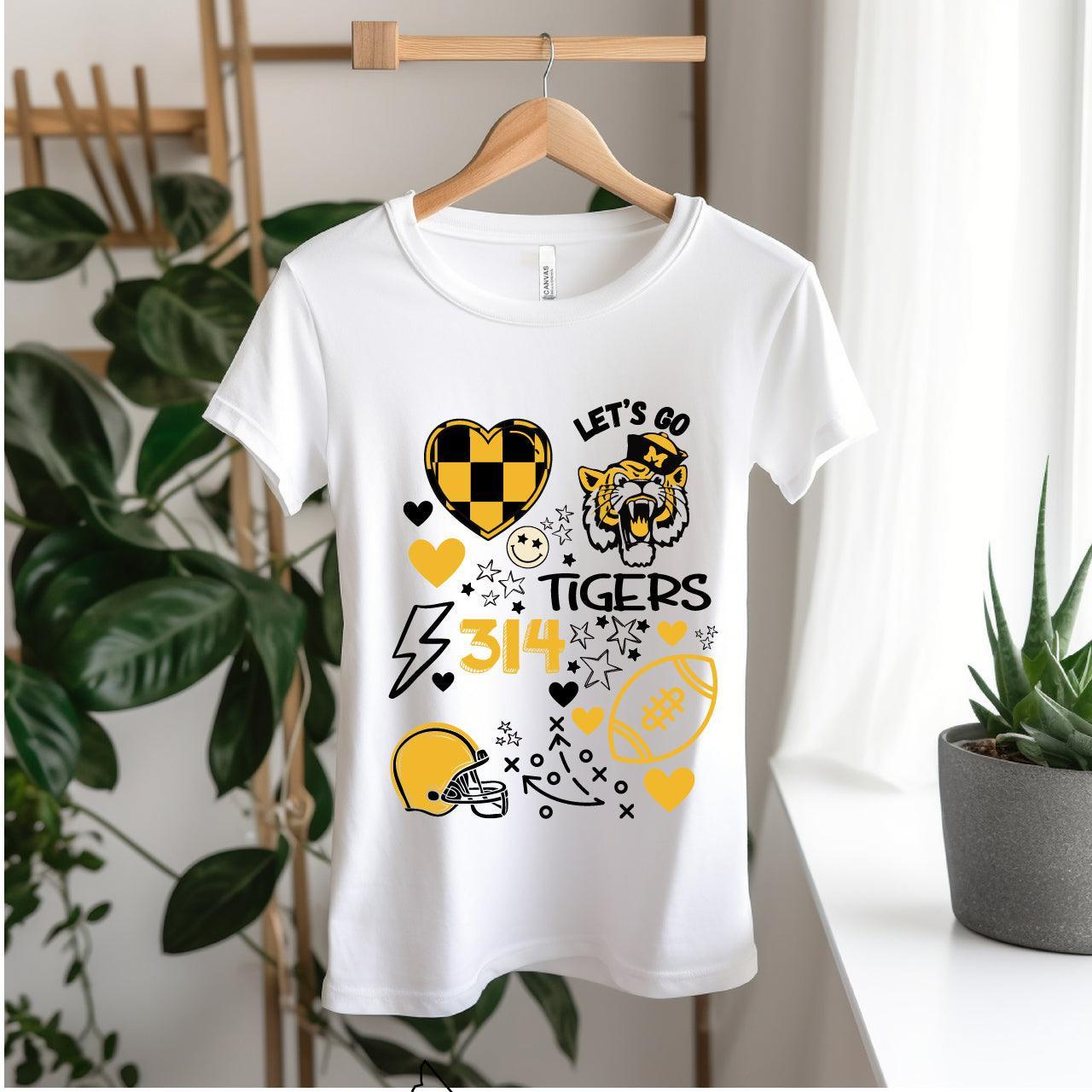 Go Tigers DTF Transfer Nashville Design House