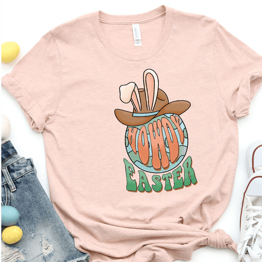 Howdy Easter - Easter DTF Transfer Nashville Design House