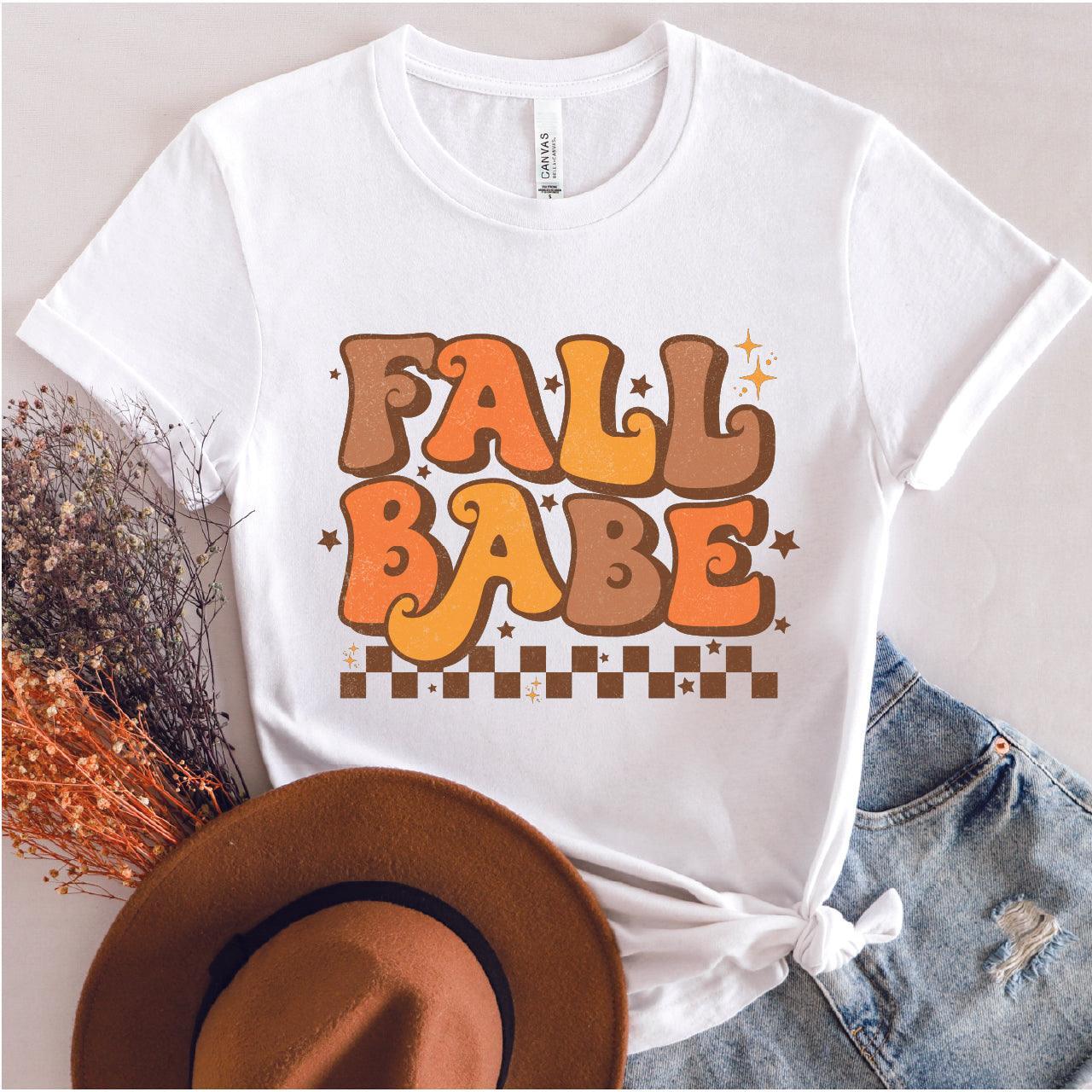 Fall Babe DTF Transfer Nashville Design House