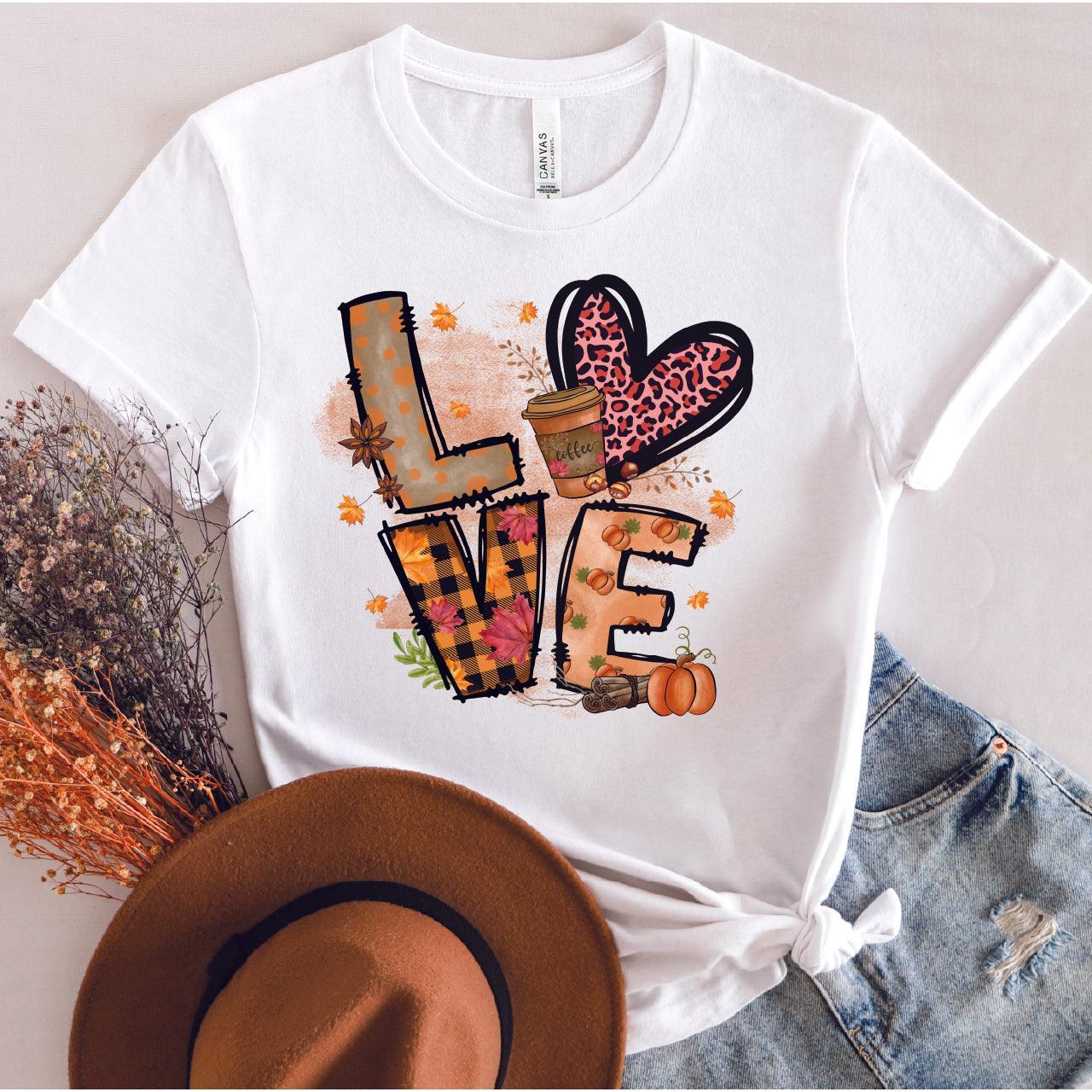 Fall Love DTF Transfer Nashville Design House