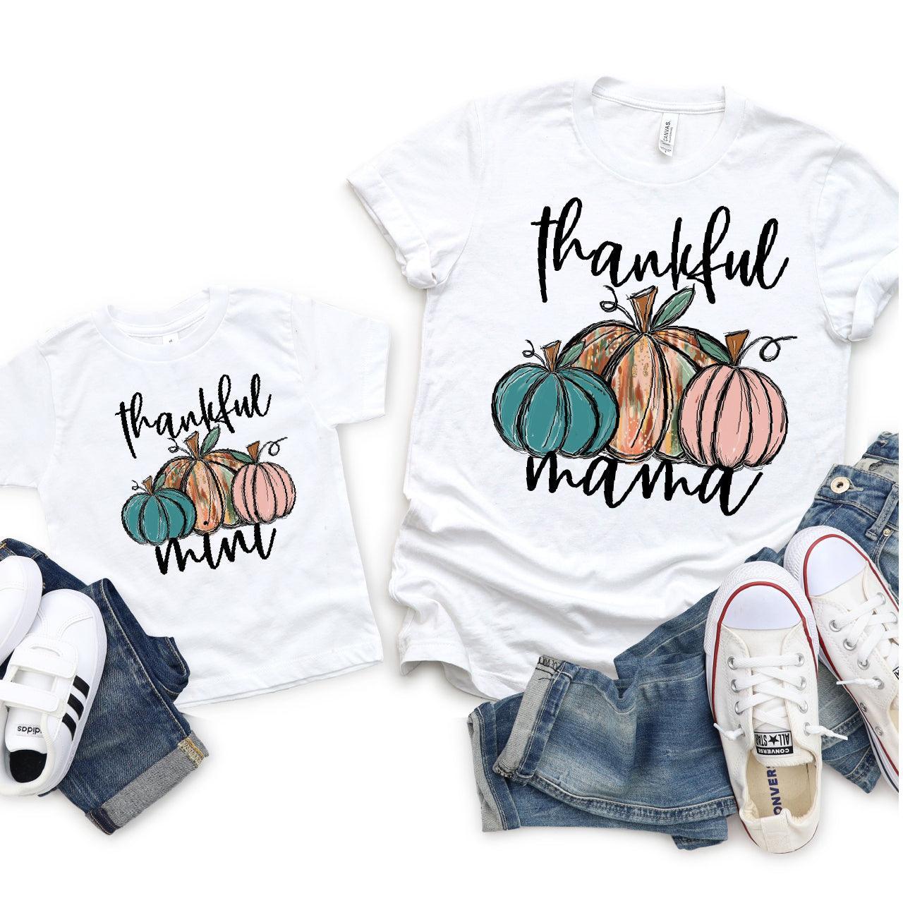 Thankful Mama + Mini DTF Transfer Nashville Design House