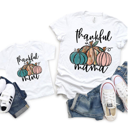 Thankful Mama + Mini DTF Transfer Nashville Design House