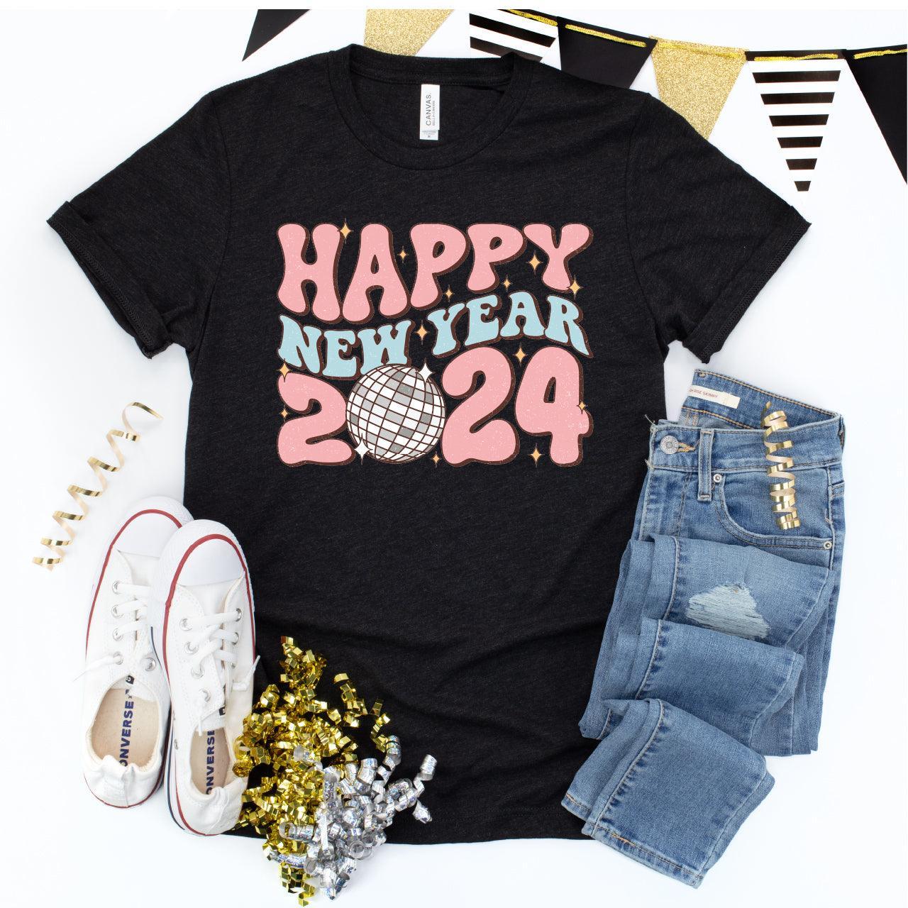 Happy New Year DTF Transfer Nashville Design House