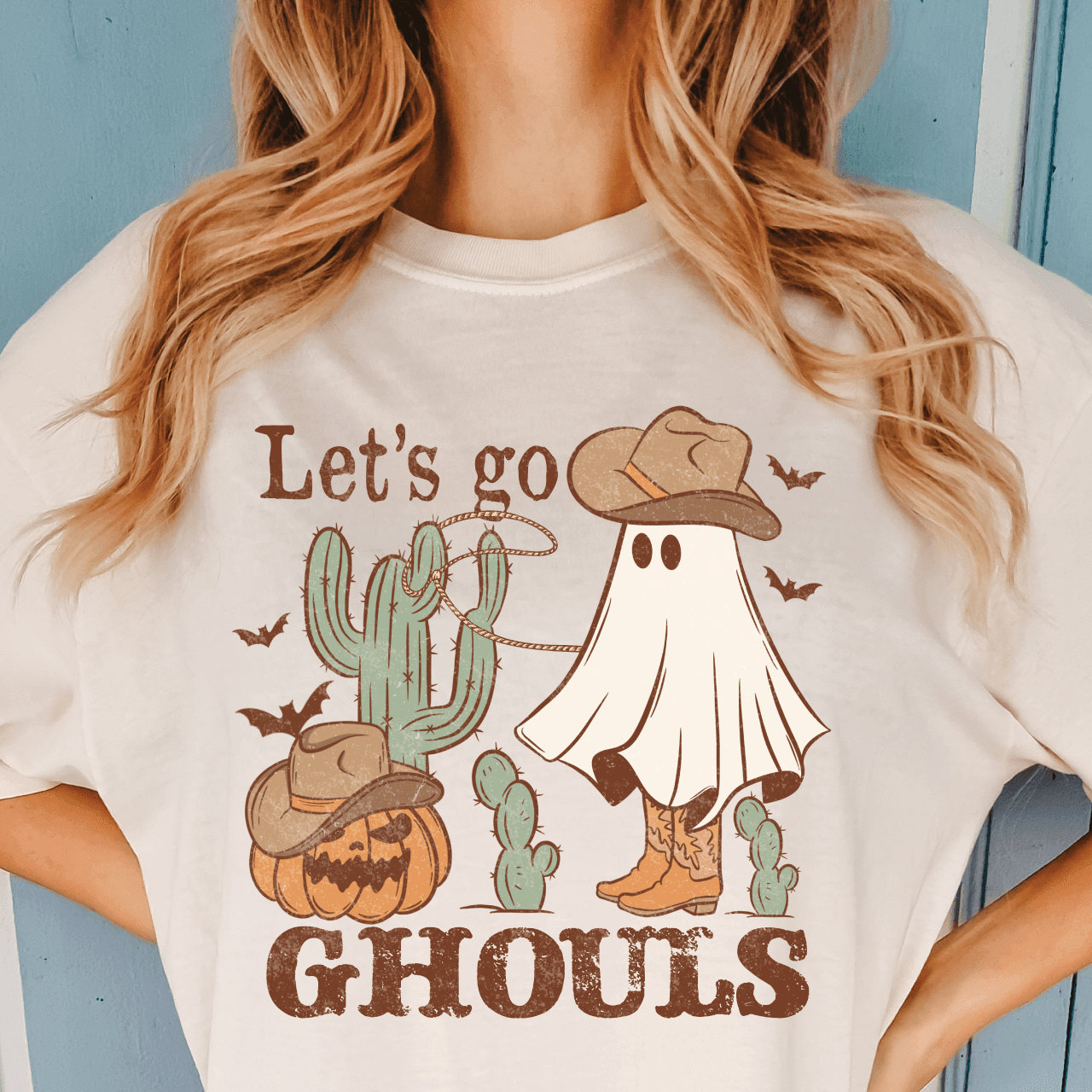 Let's Go Ghouls DTF Transfer Nashville Design House