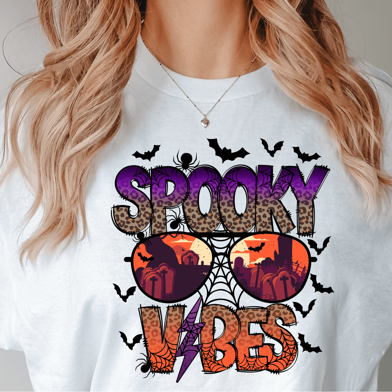Spooky Vibes DTF Transfer Nashville Design House