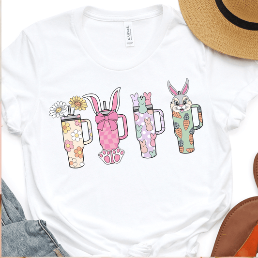 Boujee Easter Cups - Easter DTF Transfer - Nashville Design House