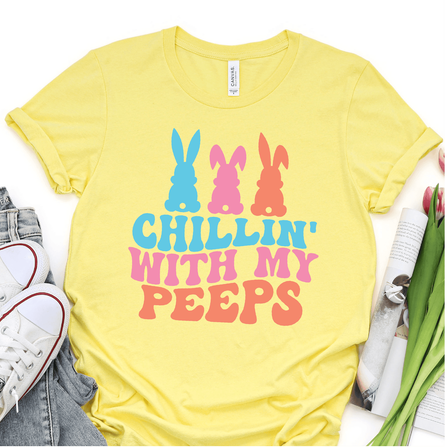 Chillin With My Peeps - Easter DTF Transfer - Nashville Design House