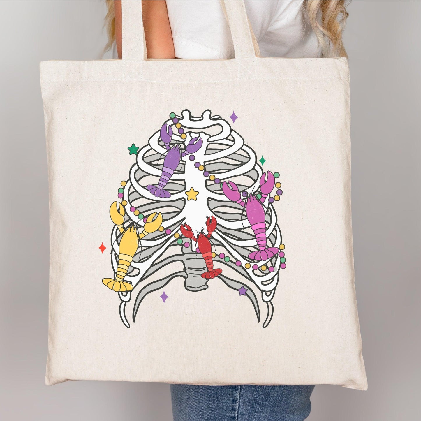 “Crawfish Rib Cage Party” Mardi Gras DTF Transfer - Nashville Design House