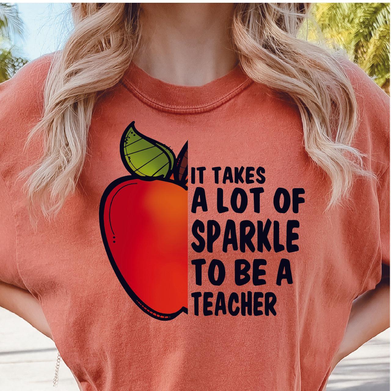 It Takes A Lot Of Sparkle To Teach DTF Transfer - Nashville Design House