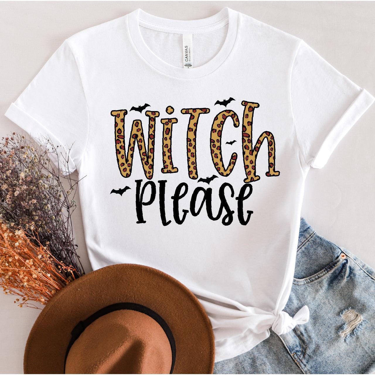 Leopard Witch Please - DTF Transfer - Halloween Tshirt Transfer - Nashville Design House