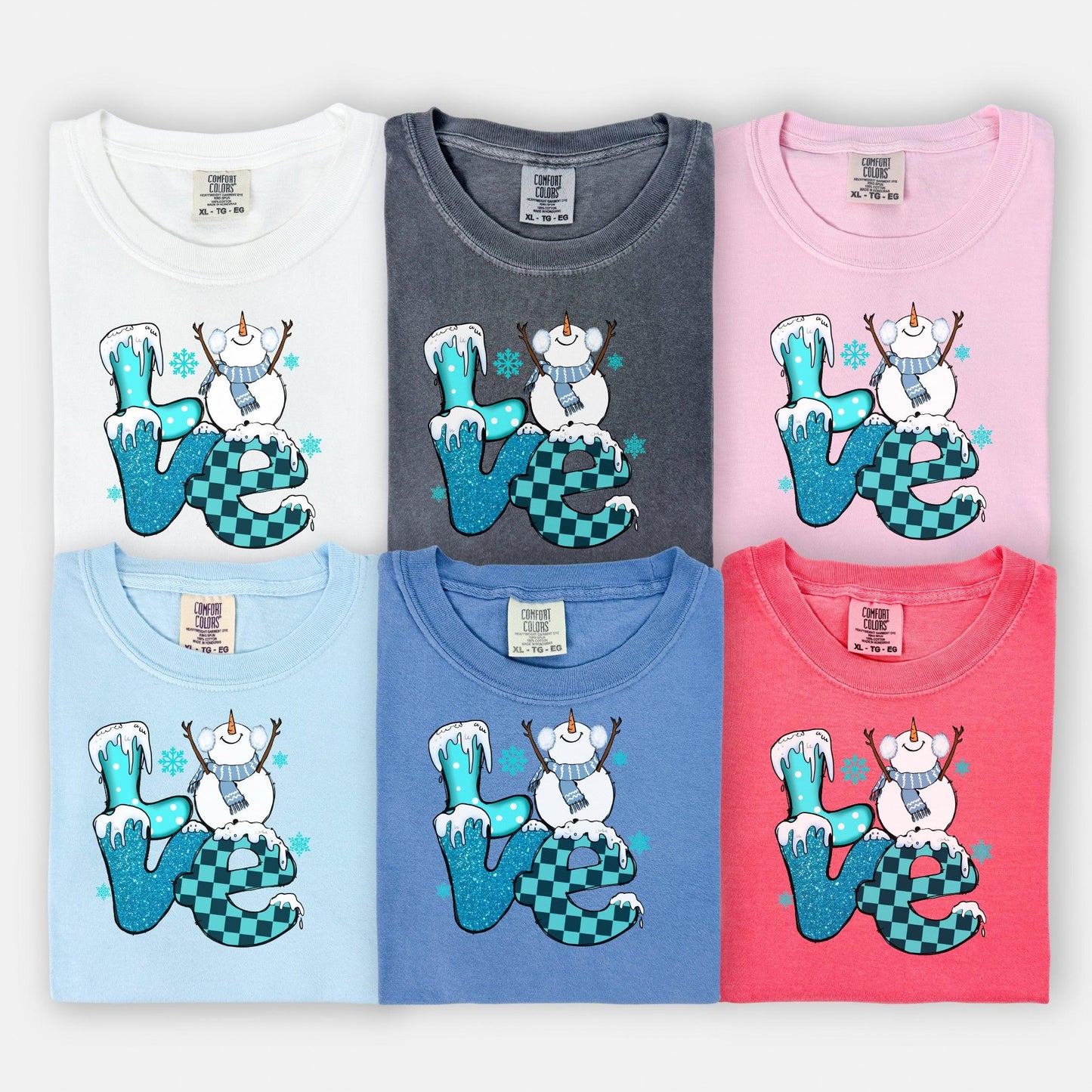 LOVE Winter DTF Transfer Winter Design - Nashville Design House