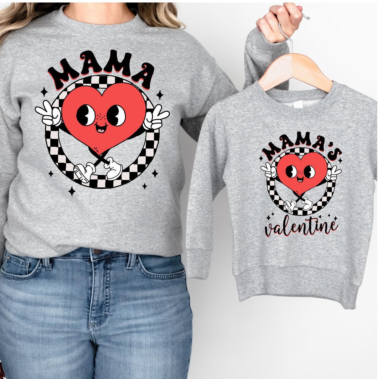 Mama's Valentine DTF Valentine Transfer for T-shirts - Nashville Design House