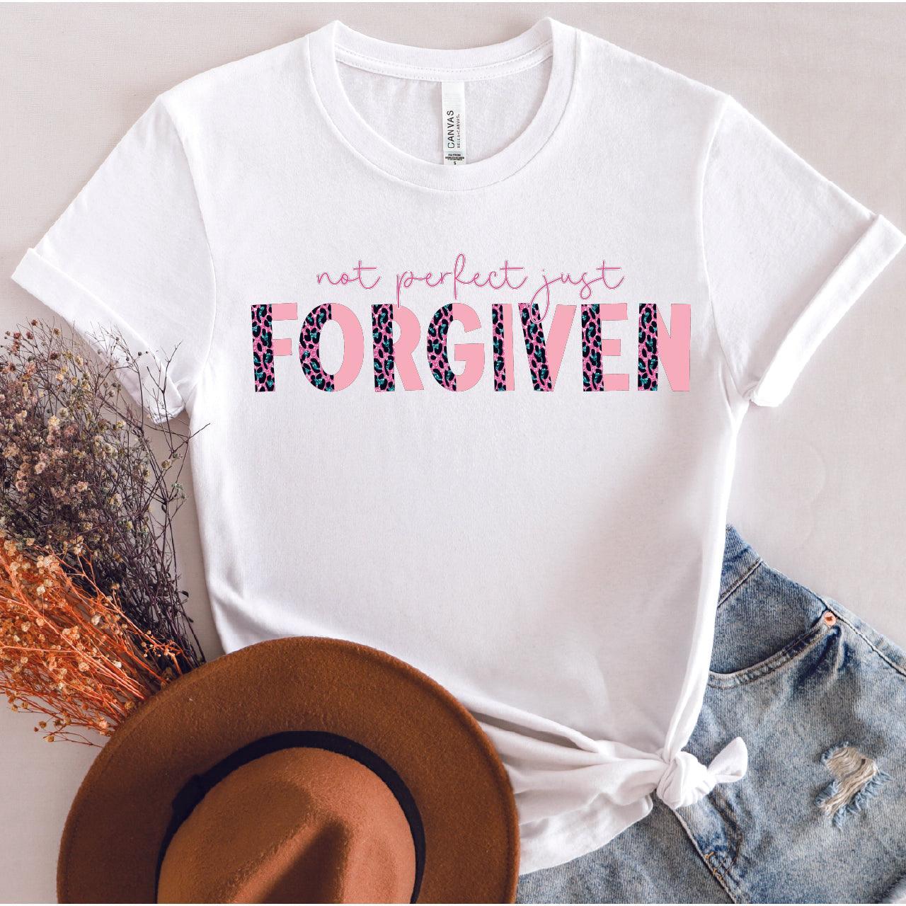 Not Perfect, Just Forgiven DTF Transfer - Nashville Design House
