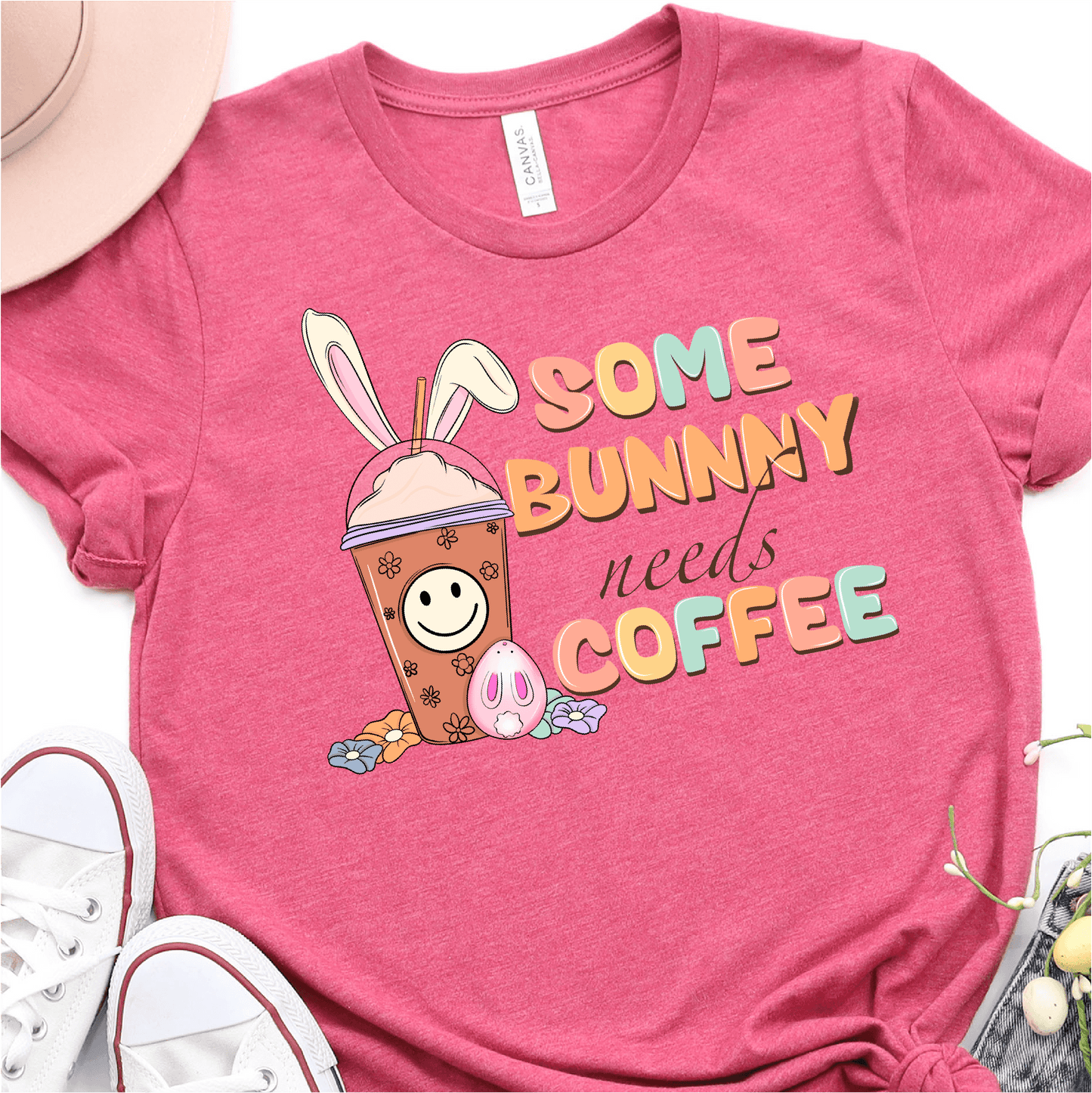 Some Bunny Needs Coffee - Easter DTF Transfer - Nashville Design House