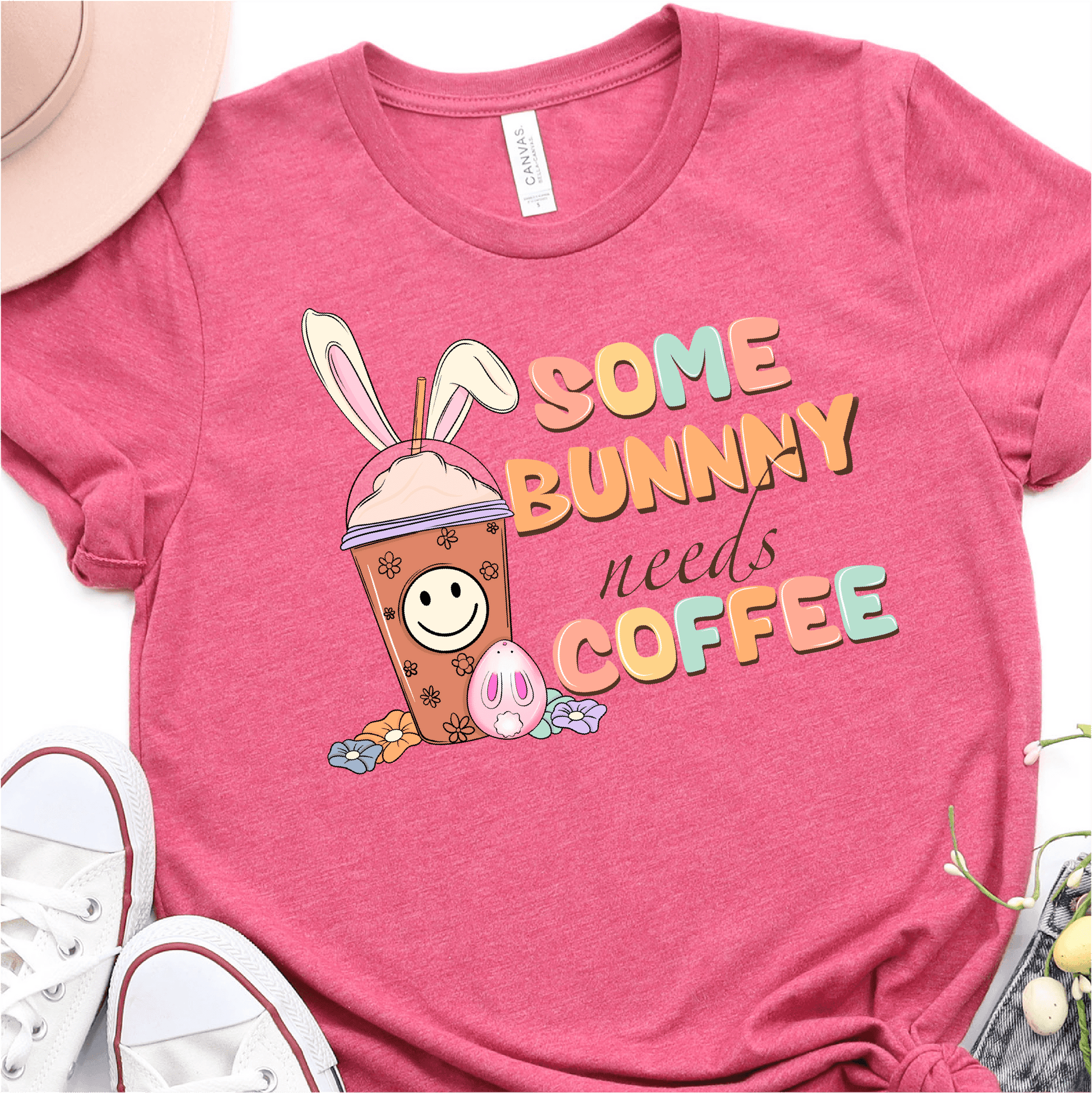 Some Bunny Needs Coffee - Easter DTF Transfer - Nashville Design House