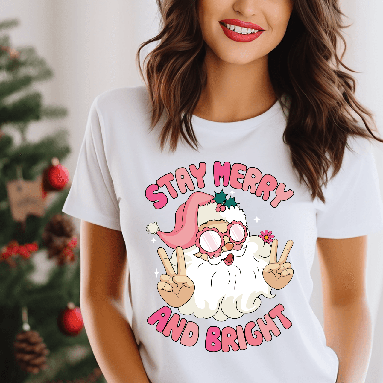 Stay Merry & Bright DTF Transfer - Nashville Design House