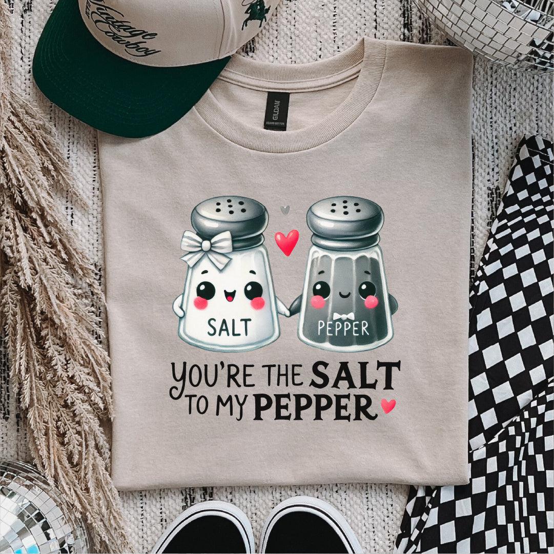 You’re the Salt to My Pepper Valentine's DTF Transfer - Nashville Design House