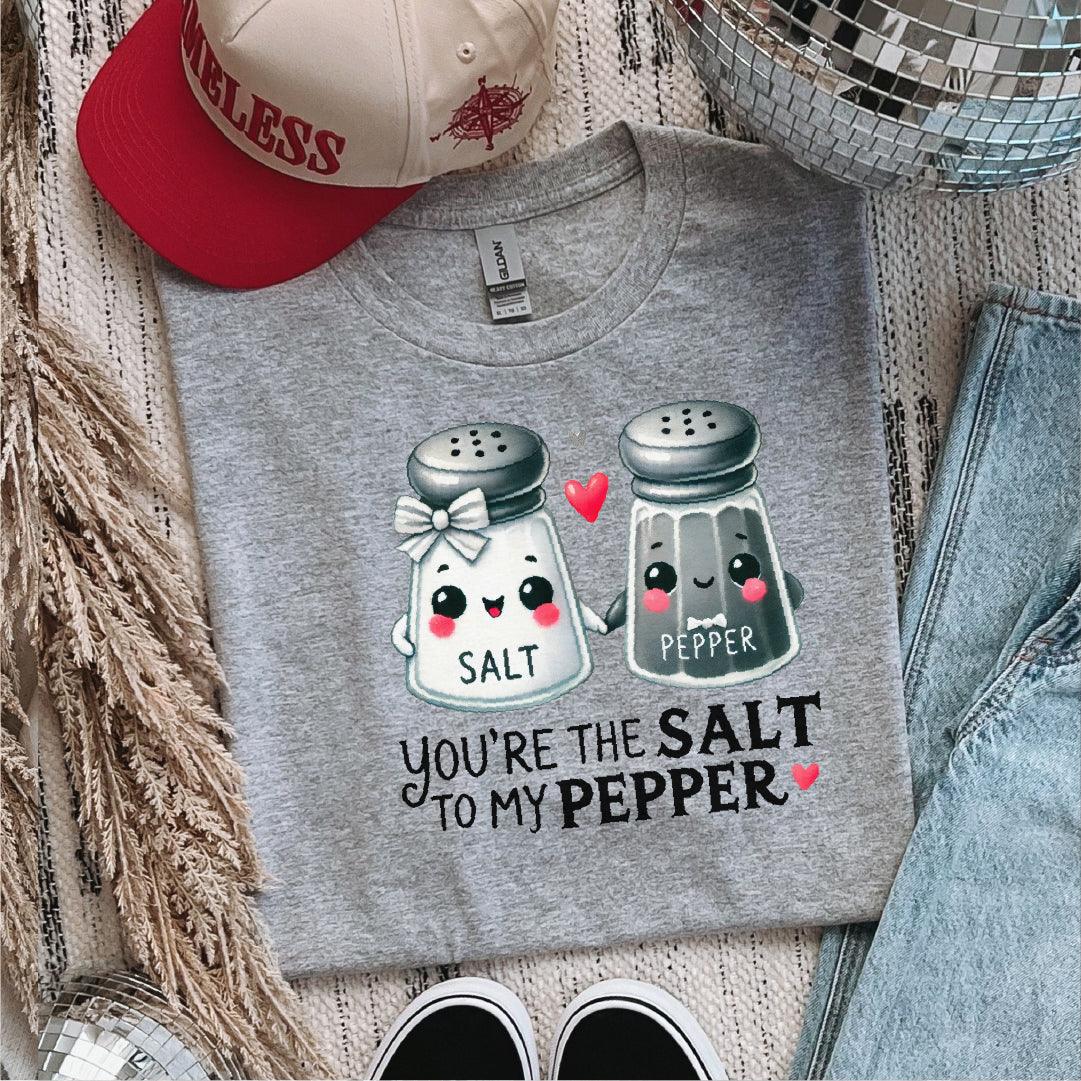 You’re the Salt to My Pepper Valentine's DTF Transfer - Nashville Design House
