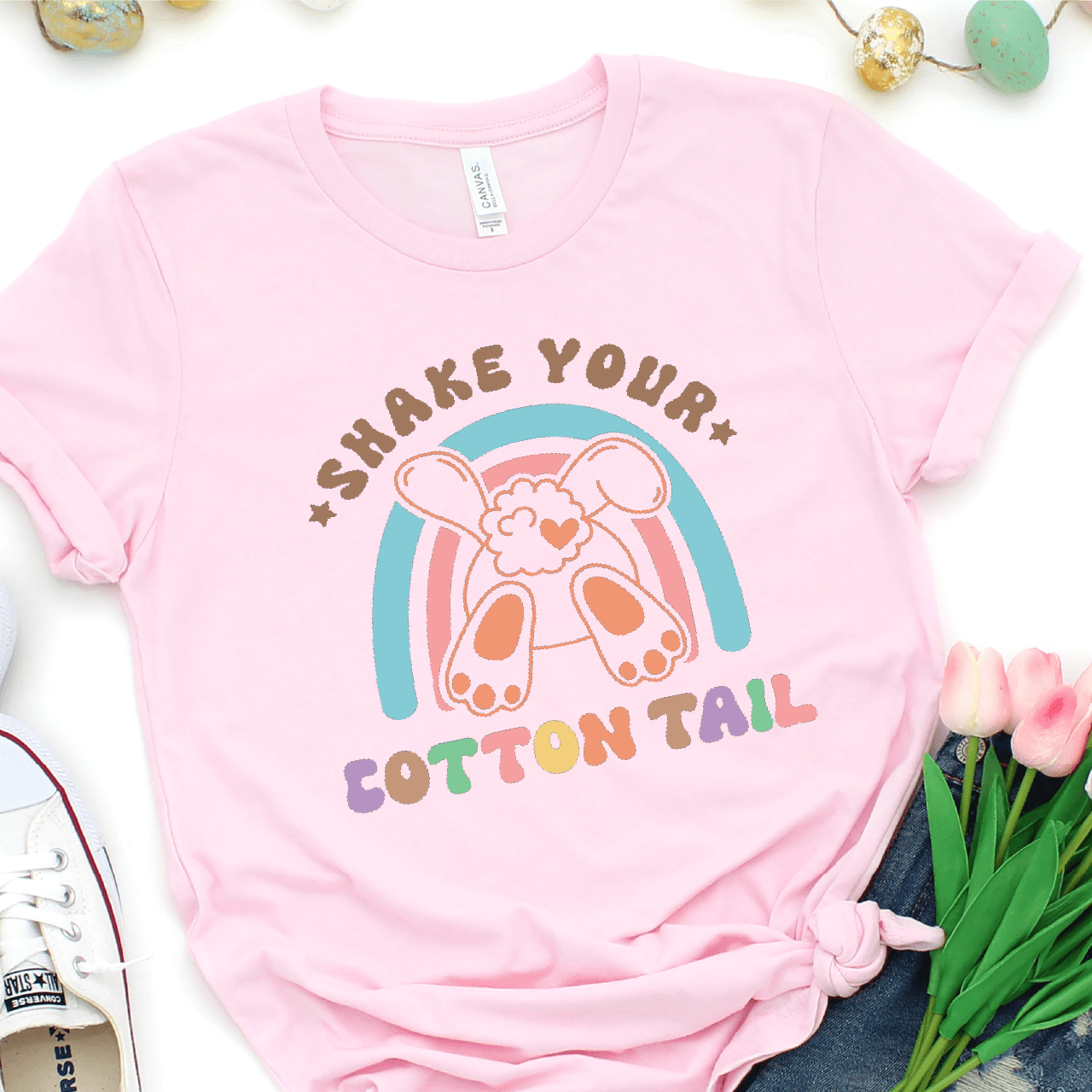 Shake Your Cotton Tail - Easter DTF Transfer Nashville Design House