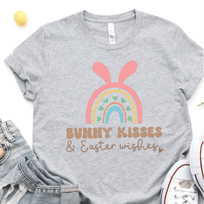 Bunny Kisses and Easter Wishes - Easter DTF Transfer Nashville Design House