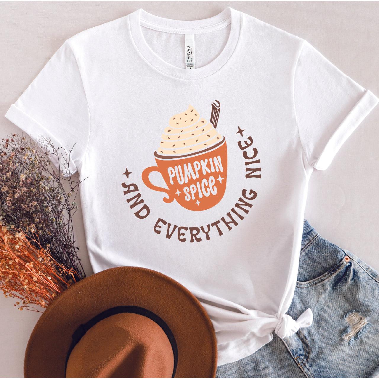 Pumpkin Spice And Everything Nice DTF Transfer Nashville Design House