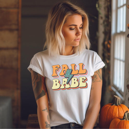 Fall Babe DTF Transfer Nashville Design House