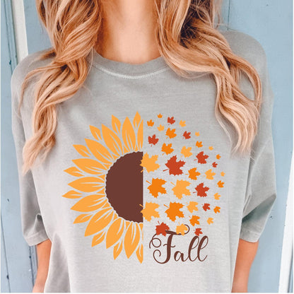 Fall Sunflower DTF Transfer Nashville Design House