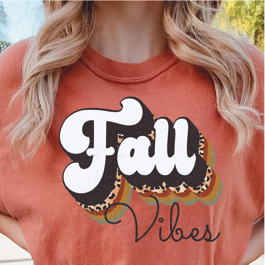 Fall Vibes DTF Transfer Nashville Design House