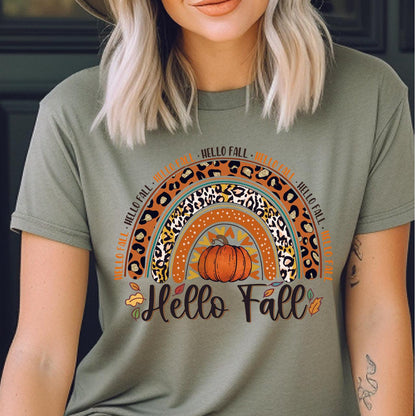 Hello Fall DTF Transfer Nashville Design House