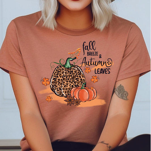 Fall Breeze & Autumn Leaves DTF Transfer Nashville Design House