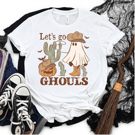 Let's Go Ghouls DTF Transfer Nashville Design House