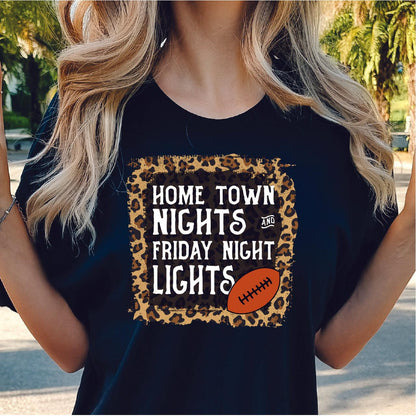 Hometown Nights and Friday Night Lights DTF Transfer Nashville Design House