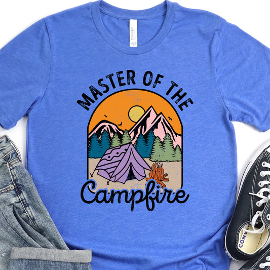 Master Of The Campfire - Father's Day DTF Transfer - T-shirt Transfer For Dad Nashville Design House