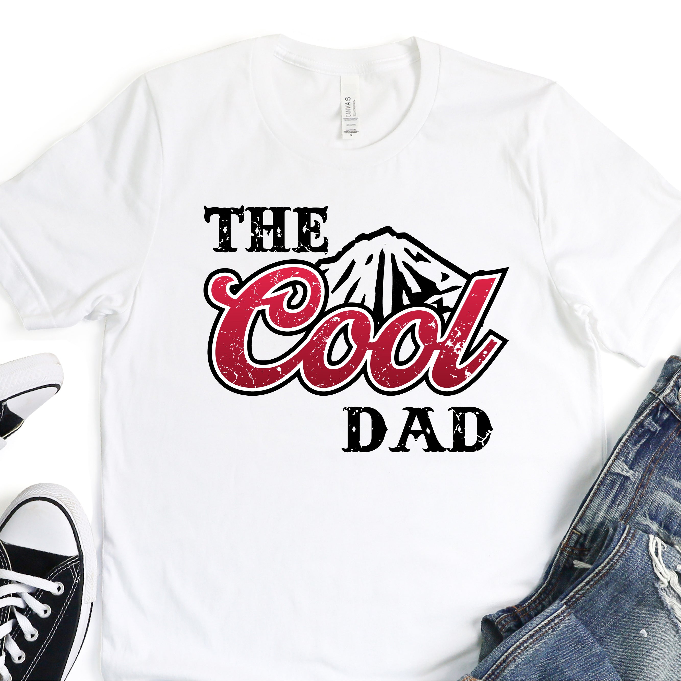 The Cool Dad - Funny Beer - Father's Day DTF Transfer - T-shirt Transfer For Dad Nashville Design House