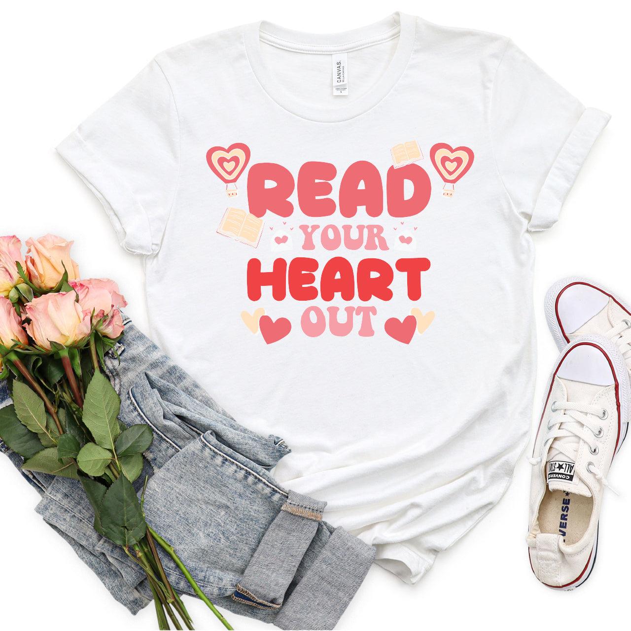 Read Your Heart Out DTF Transfer Print, T-Shirt Transfer Nashville Design House