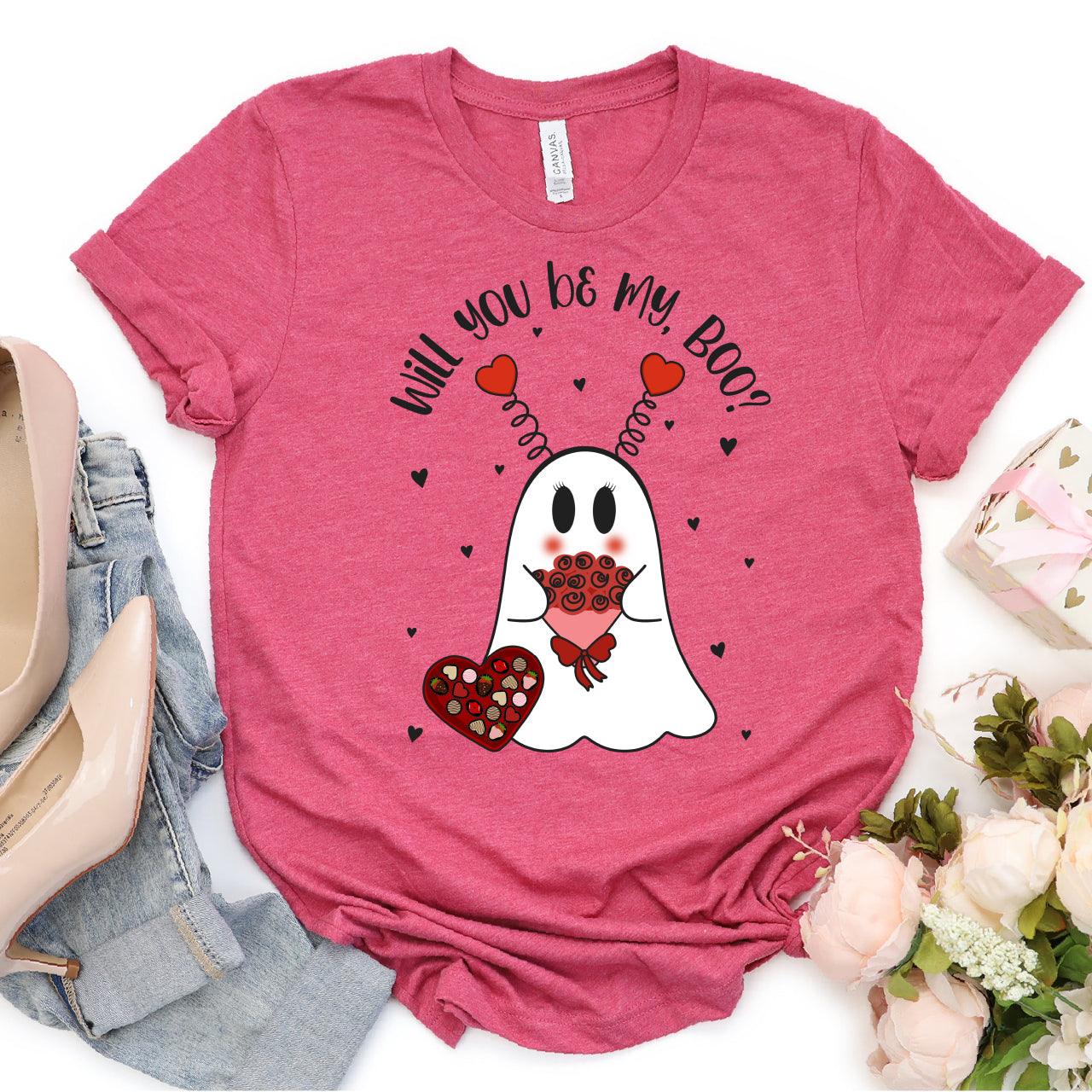 Will You Be My Boo DTF Transfer Print, T-Shirt Transfer Nashville Design House