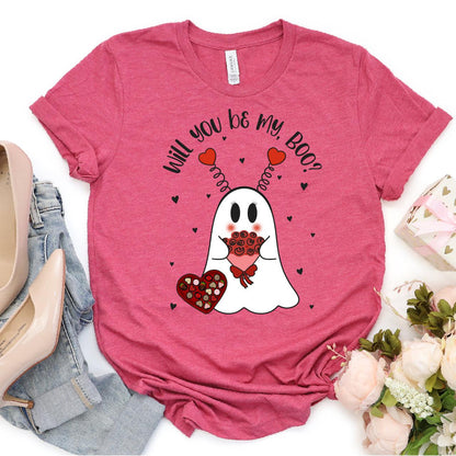 Will You Be My Boo DTF Transfer Print, T-Shirt Transfer Nashville Design House