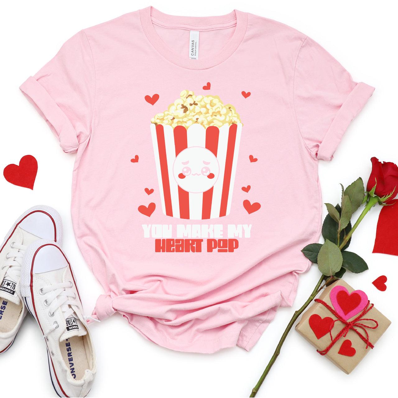 You Make My Heart Pop DTF Transfer Print, T-Shirt Transfer Nashville Design House