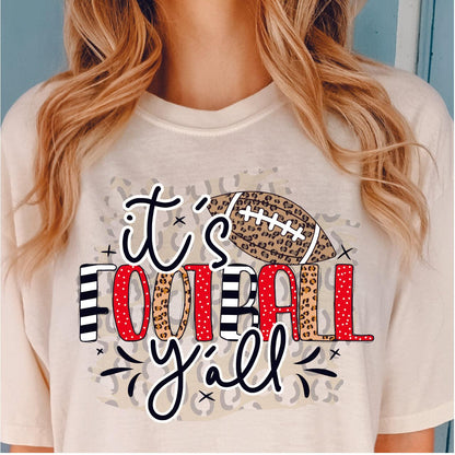 It's Football Yall DTF Transfer Nashville Design House