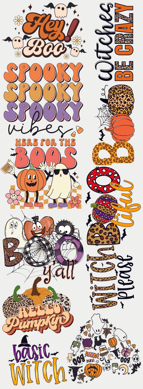 Sassy Halloween GANG SHEET (22inx60in) Nashville Design House