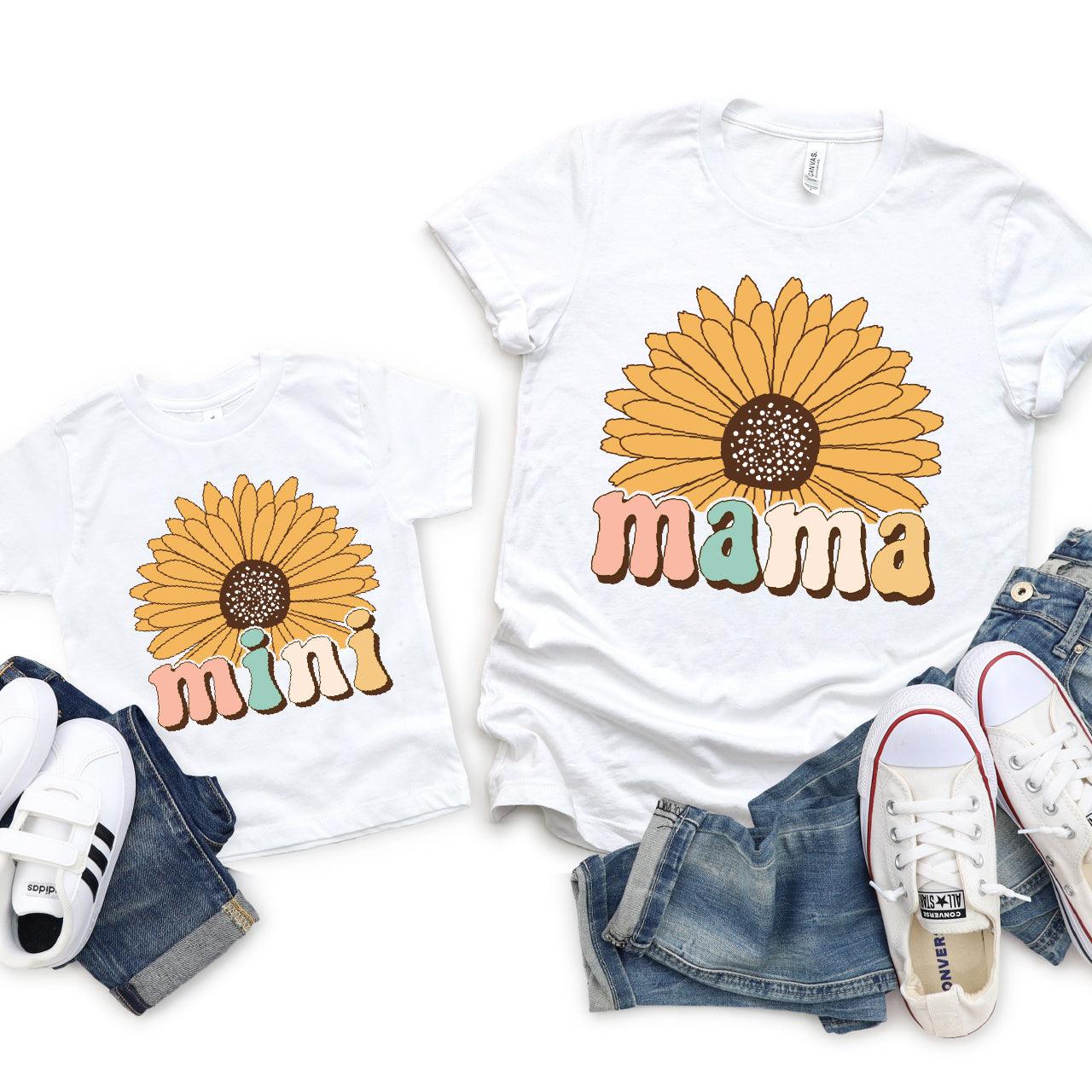 Sunflower Mama + Mini DTF Transfer Nashville Design House