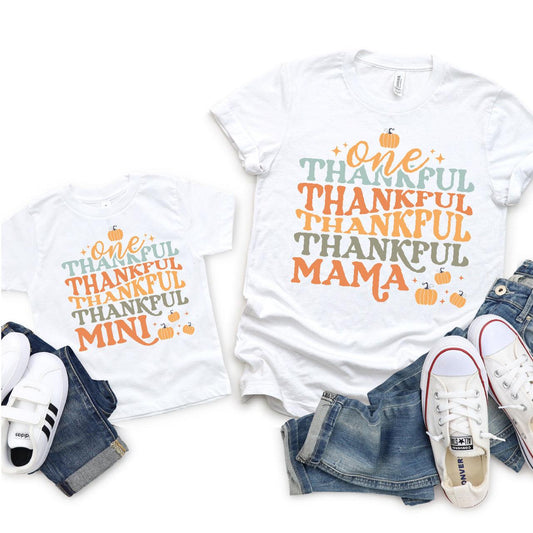 One Thankful Mama + Mini DTF Transfer Nashville Design House