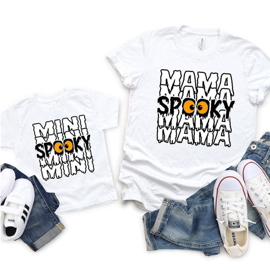 Spooky Mama + Mini DTF T-shirt Transfer Nashville Design House