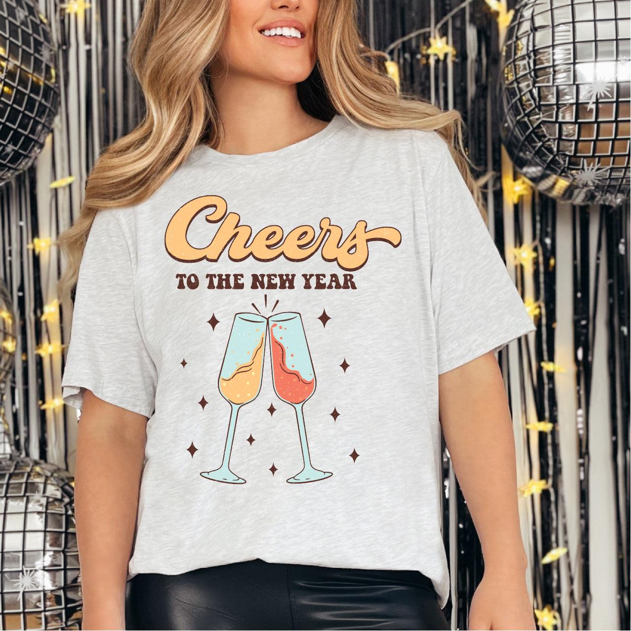 Cheers To The New Year DTF Transfer Nashville Design House