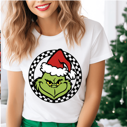 Grinch Face DTF Transfer Nashville Design House