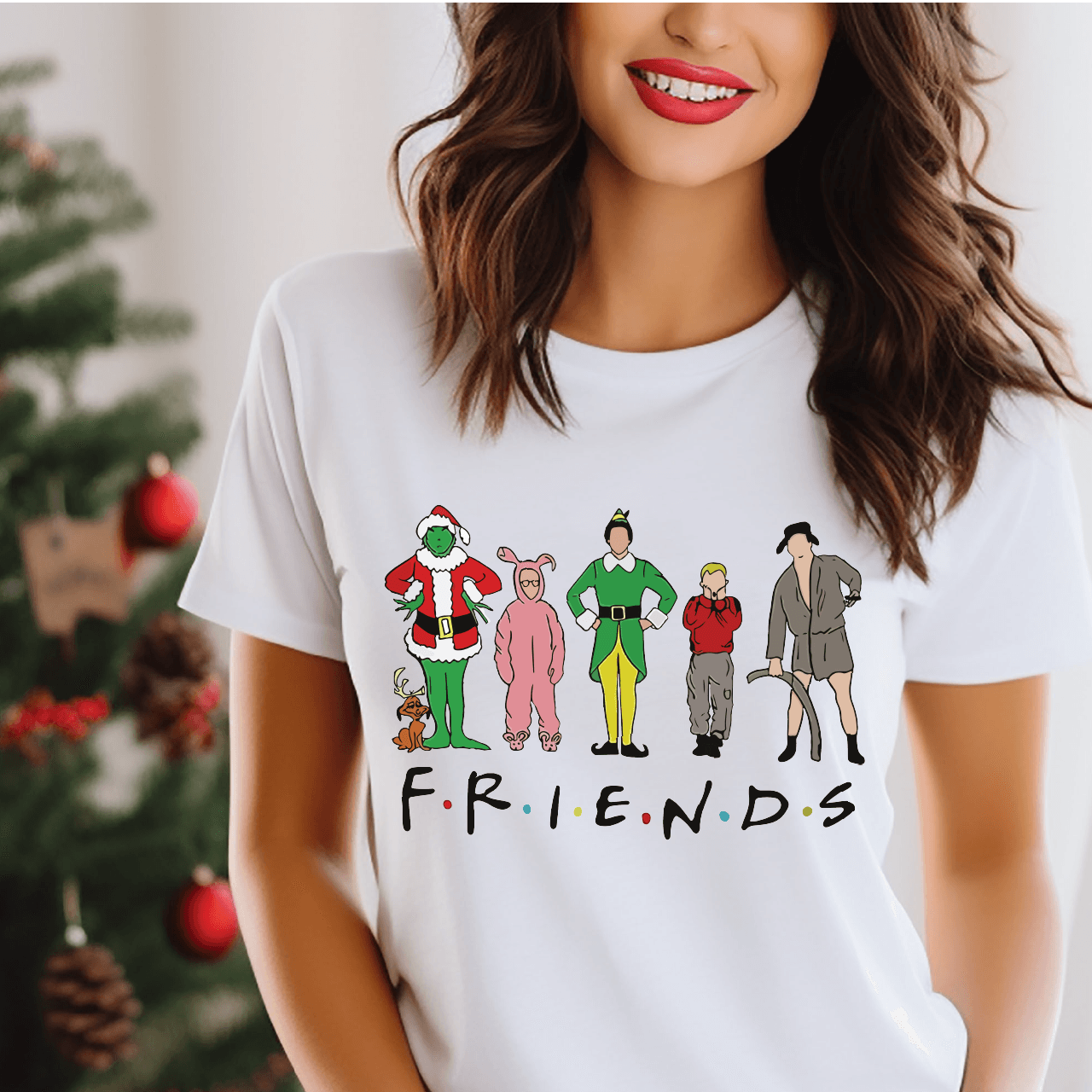 Christmas Movie Friends DTF Transfer Nashville Design House