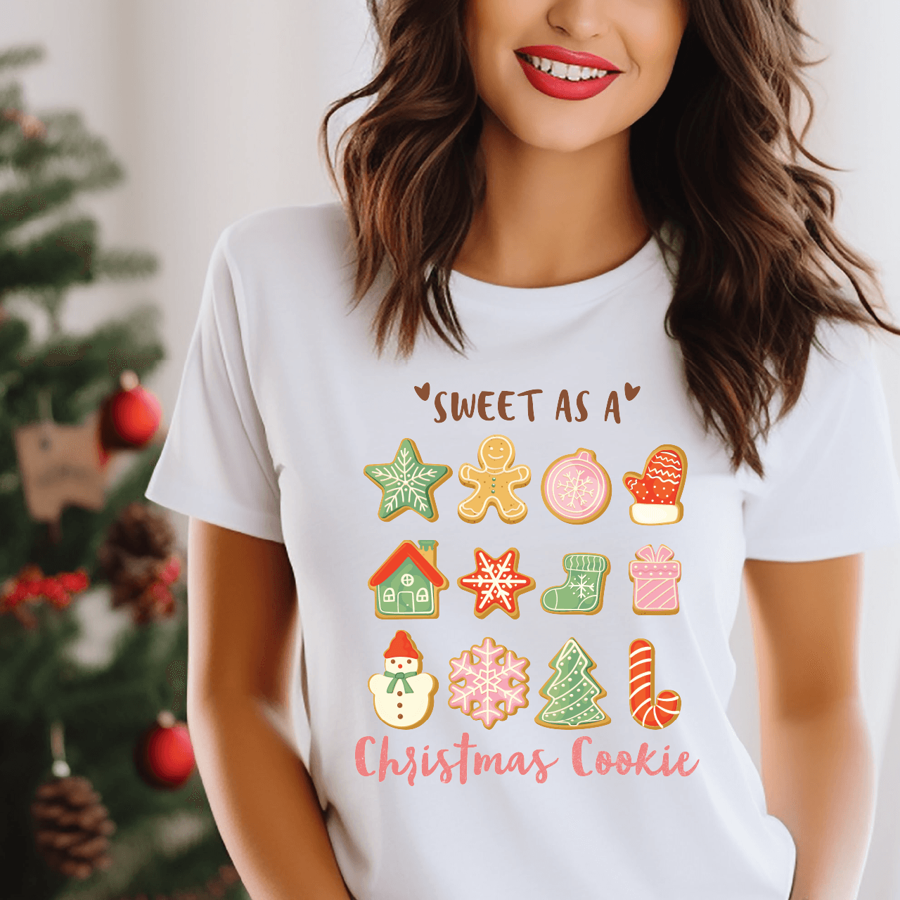 Sweet As A Christmas Cookie DTF Transfer Nashville Design House