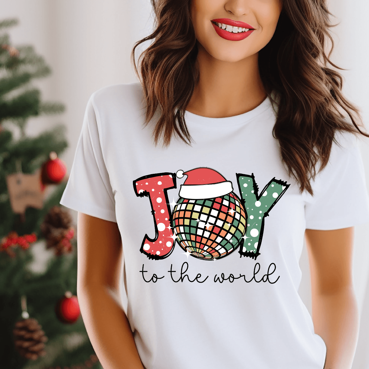 Joy To The World DTF Transfer Nashville Design House