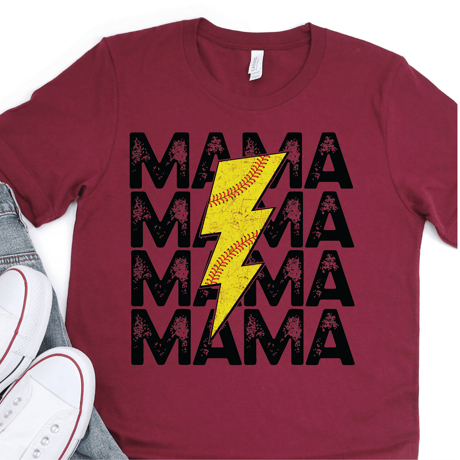 Softball Mama - Softball DTF Transfer Nashville Design House